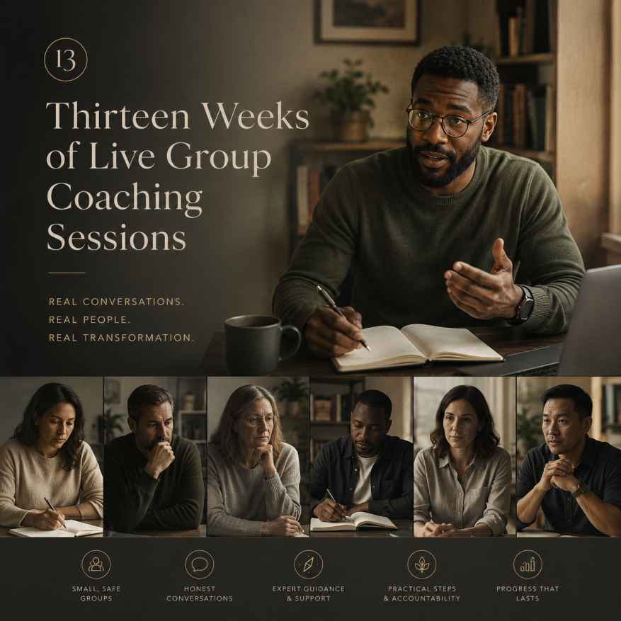 Thirteen Weeks of Live Group Coaching Sessions